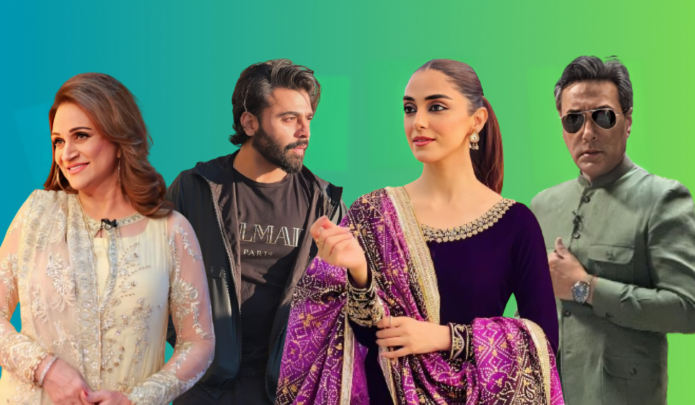 After voting, celebrities post photos to social media.