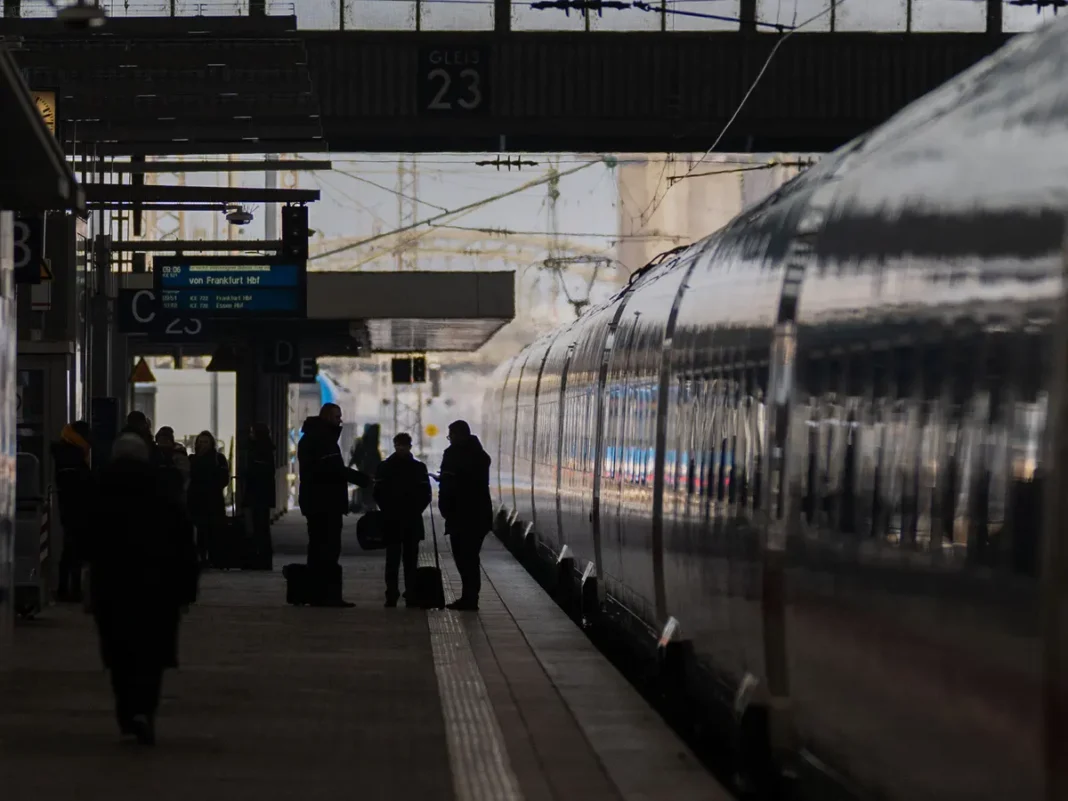 Public transportation in Germany came to a near complete stop due to industrial action.