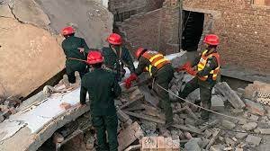 Seven killed as residential building collapses in Multan