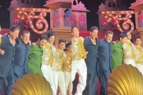 At Anant Ambani’s pre-wedding celebration, the dance floor was set ablaze by Three Khans.