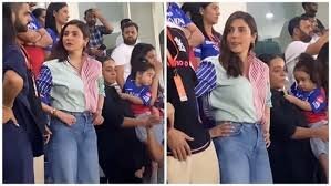 Anushka Sharma looks tense watching Virat Kohli’s RCB vs RR match; fans can relate
