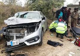 Five of a family die in car, rickshaw collision in Faisalabad